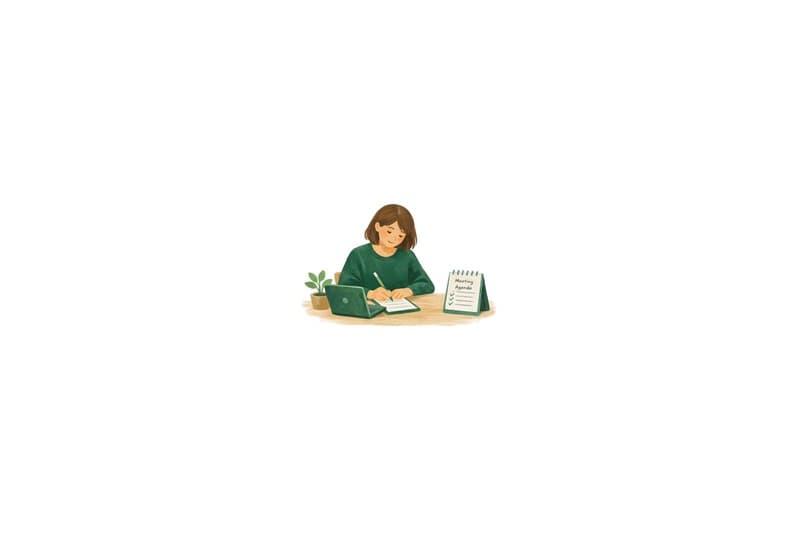 Executive operating support illustration