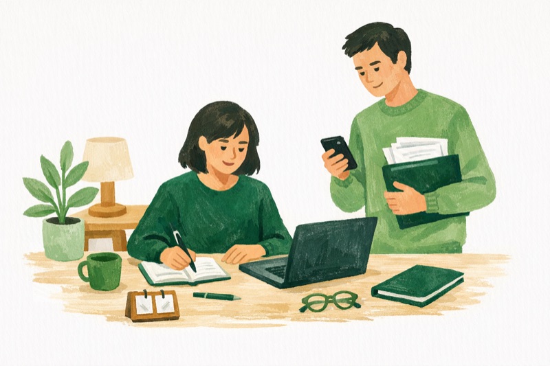 Aurora illustration for What Does an Executive Assistant Do? The Complete 2026 Guide