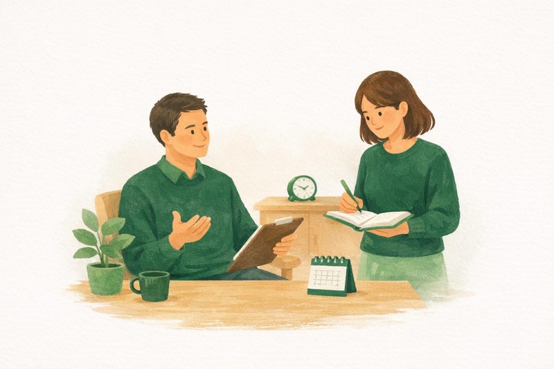 Aurora illustration for Executive Assistant for Heads of People: Coordination Without Burnout