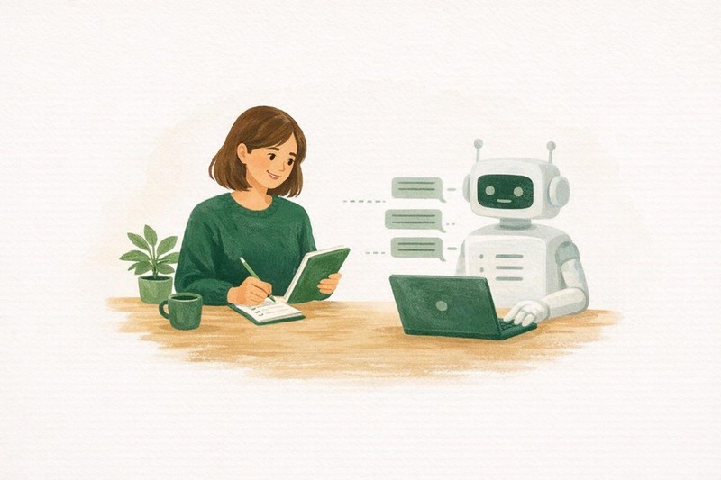 Aurora illustration for Executive Assistant for Architects
