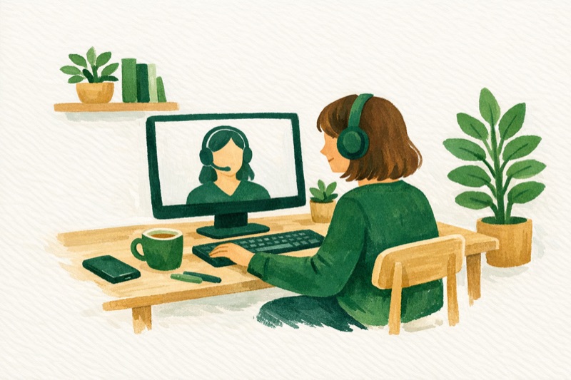 Aurora illustration for Executive Assistant for Therapists and Clinic Owners