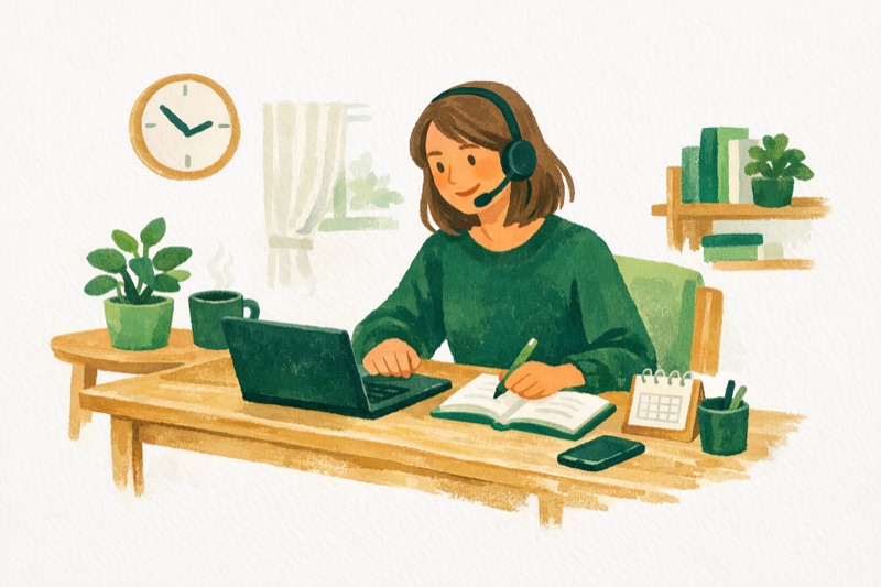 Aurora illustration for Executive Assistant for Nonprofit Executives