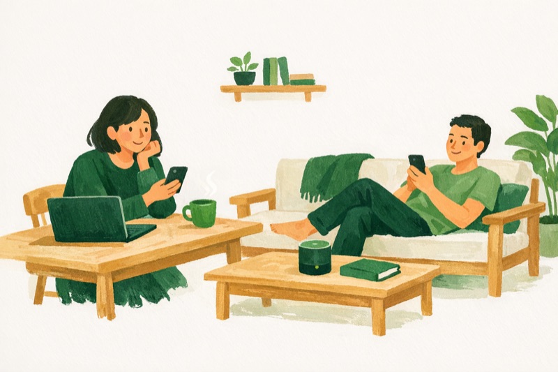 Aurora illustration for Executive Assistant for Creators With Real Businesses